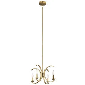Kichler Four Light Pendant/Semi Flush Mount Flush Mount Lights outlet