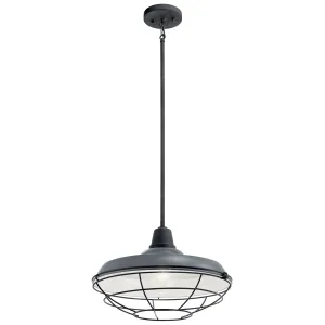 Kichler One Light Outdoor Pendant/Semi Flush Flush Mount Lights outlet