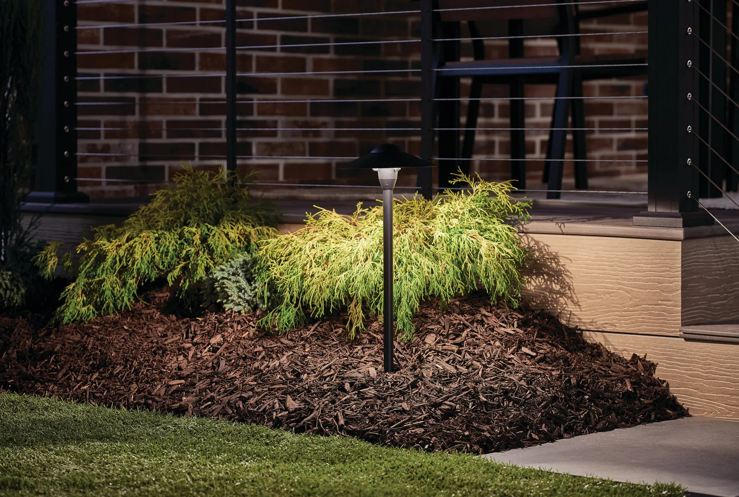 Kichler One Light Path & Spread