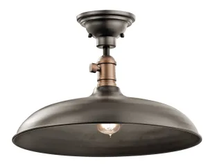 Kichler One Light Pendant/Semi Flush Mount Flush Mount Lights outlet