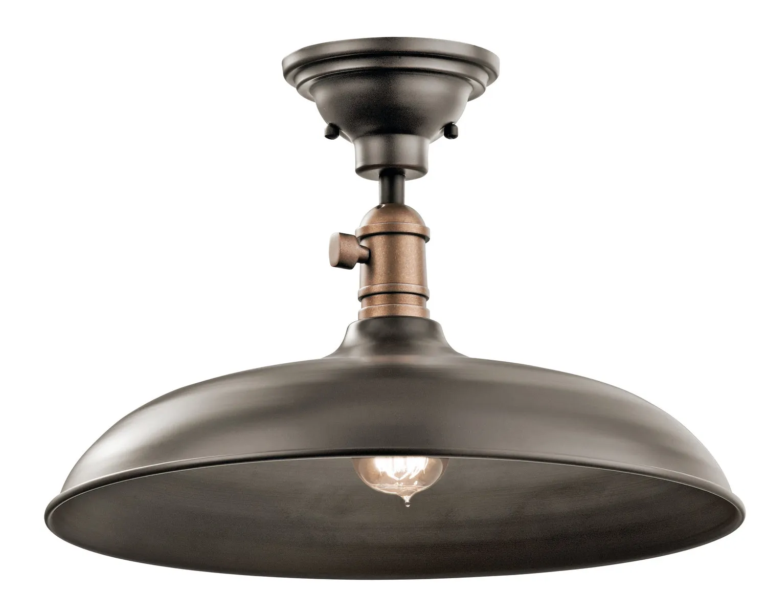 Kichler One Light Pendant/Semi Flush Mount Flush Mount Lights outlet
