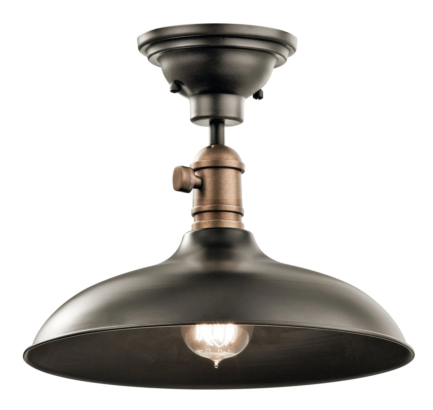 Kichler One Light Pendant/Semi Flush Mount Flush Mount Lights outlet