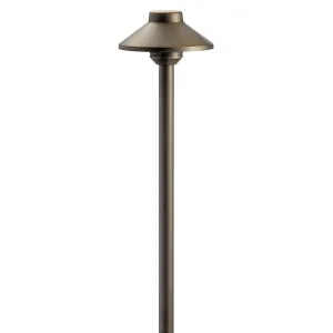 Kichler One Light Stepped Dome Path Outdoor Landscape Lighting