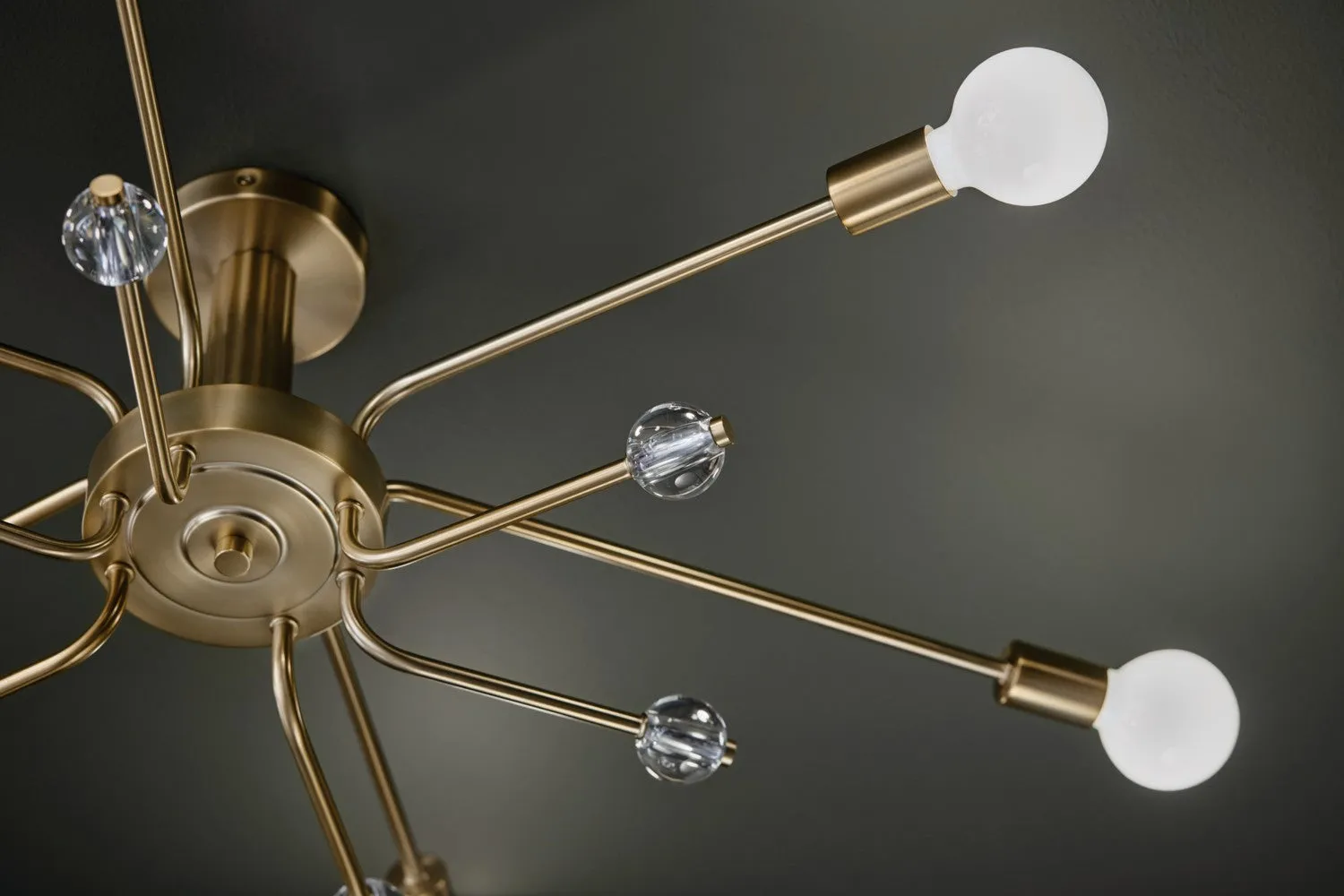 Kichler Six Light Semi Flush Mount