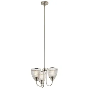 Kichler Three Light Chandelier/Semi Flush Mount Flush Mount Lights outlet