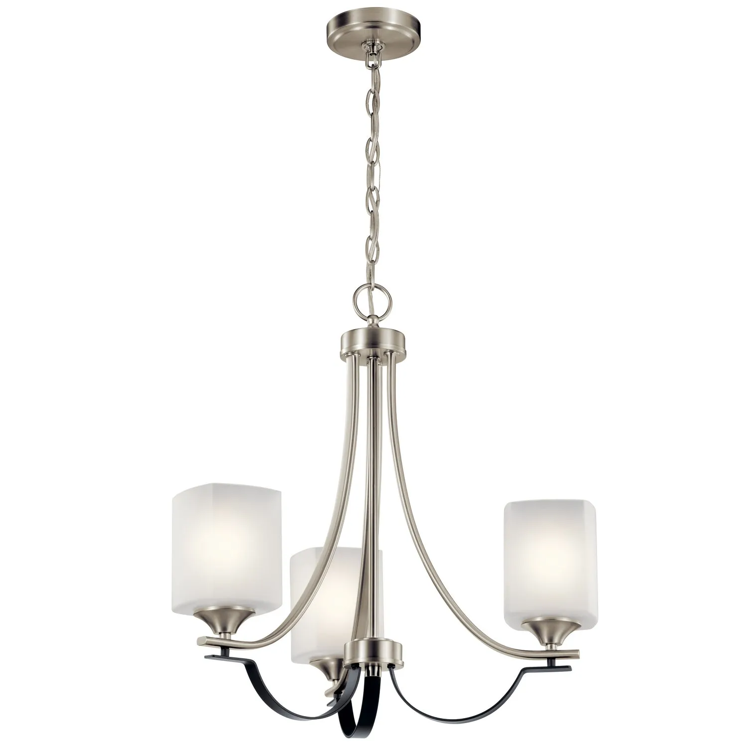 Kichler Three Light Chandelier/Semi Flush Mount Flush Mount Lights outlet