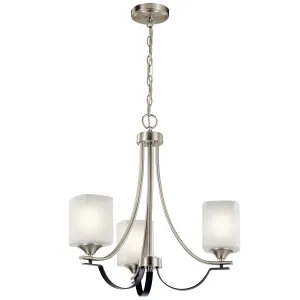 Kichler Three Light Chandelier/Semi Flush Mount Flush Mount Lights outlet
