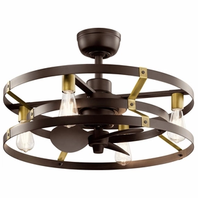 Kichler 13"Ceiling Fan Chandelier Fans (Fandeliers) outlet sale