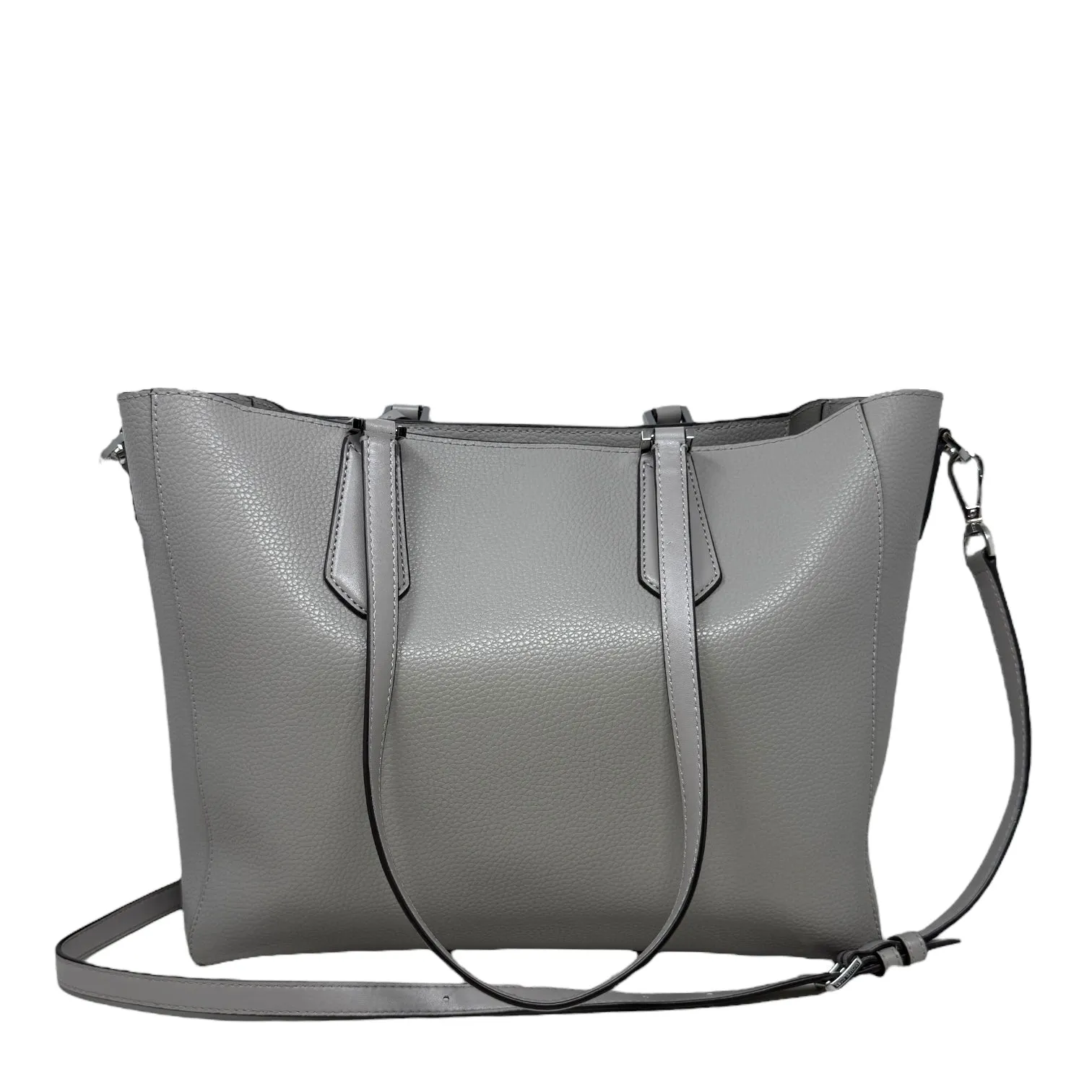 Kimberly Large Pebbled Leather and Logo 3-in-1 Tote Bag Set By Michael Kors, Size: Large