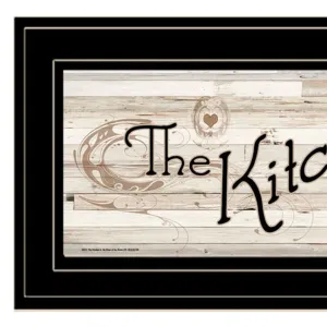 Kitchen is the Heart of the Home 14 Black Framed Print Kitchen Wall Art Affordable Wall Decoration items