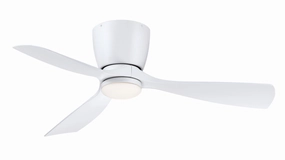 Klinch 44 44"Ceiling Fan Matte White Huggers FANS outlet store