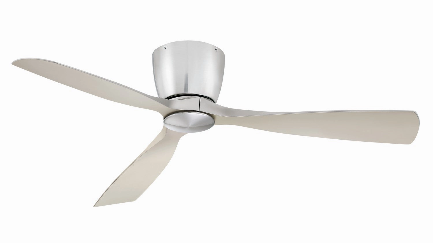 Klinch 52 52"Ceiling Fan Brushed Nickel Huggers Fans low price shop
