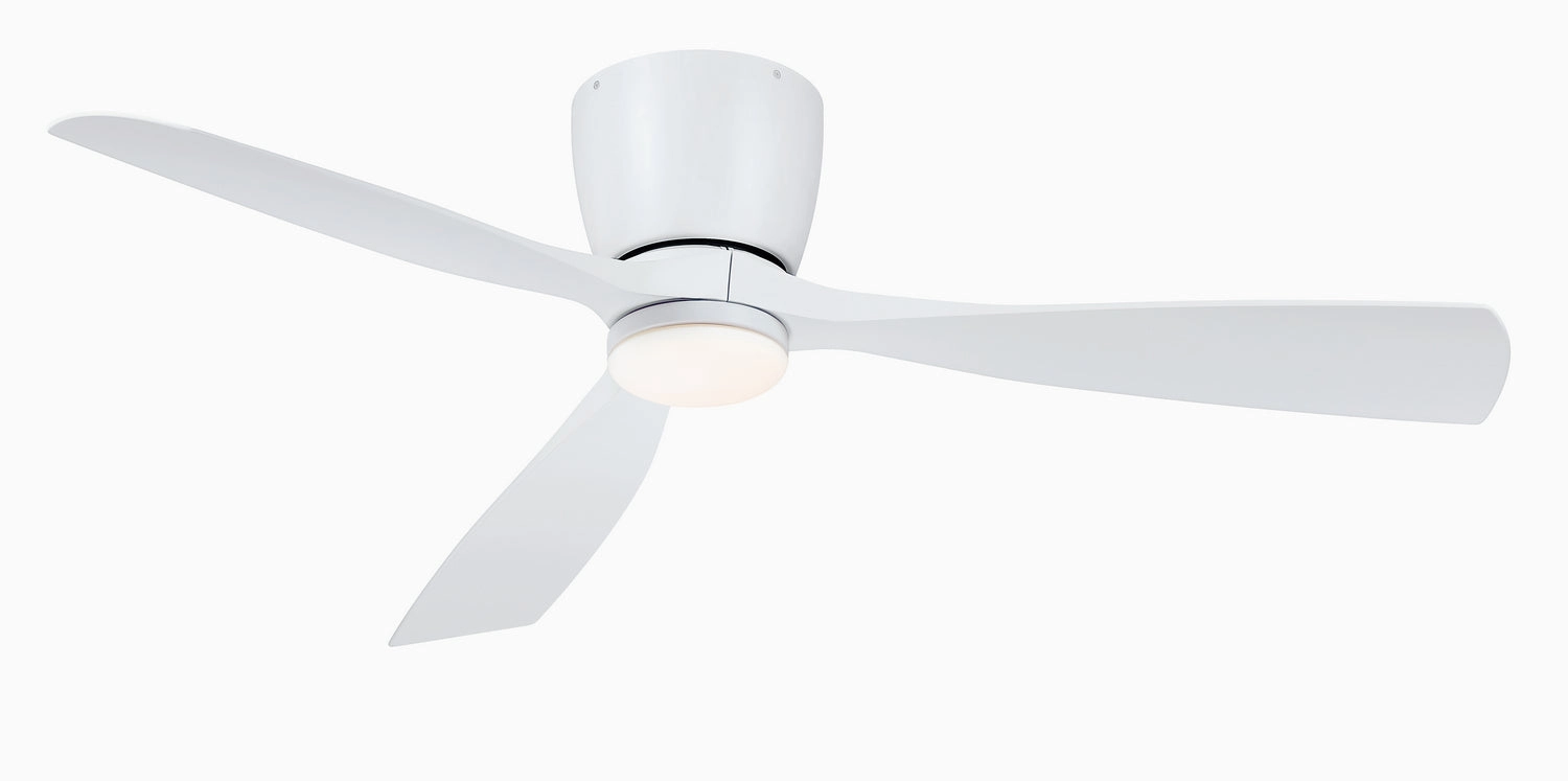 Klinch 52 52"Ceiling Fan Matte White Huggers FANS outlet store