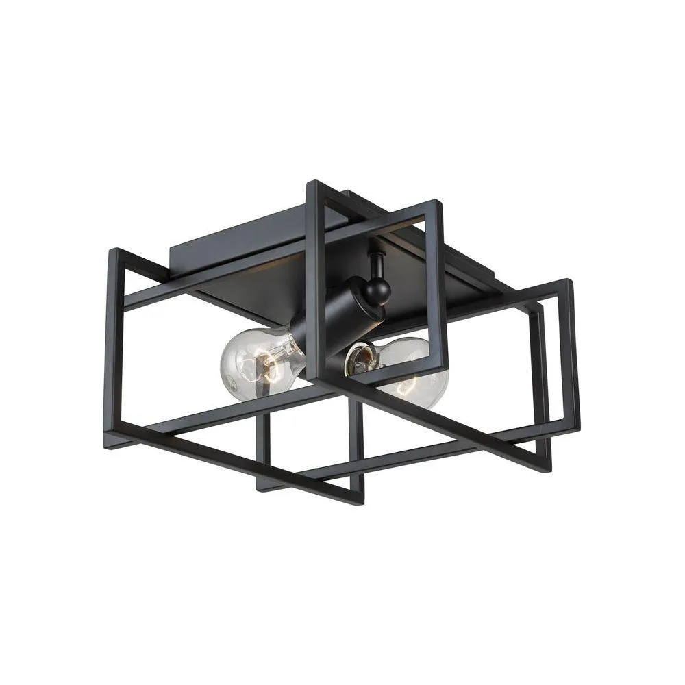 Korson 12" 2-Light Flush Mount
