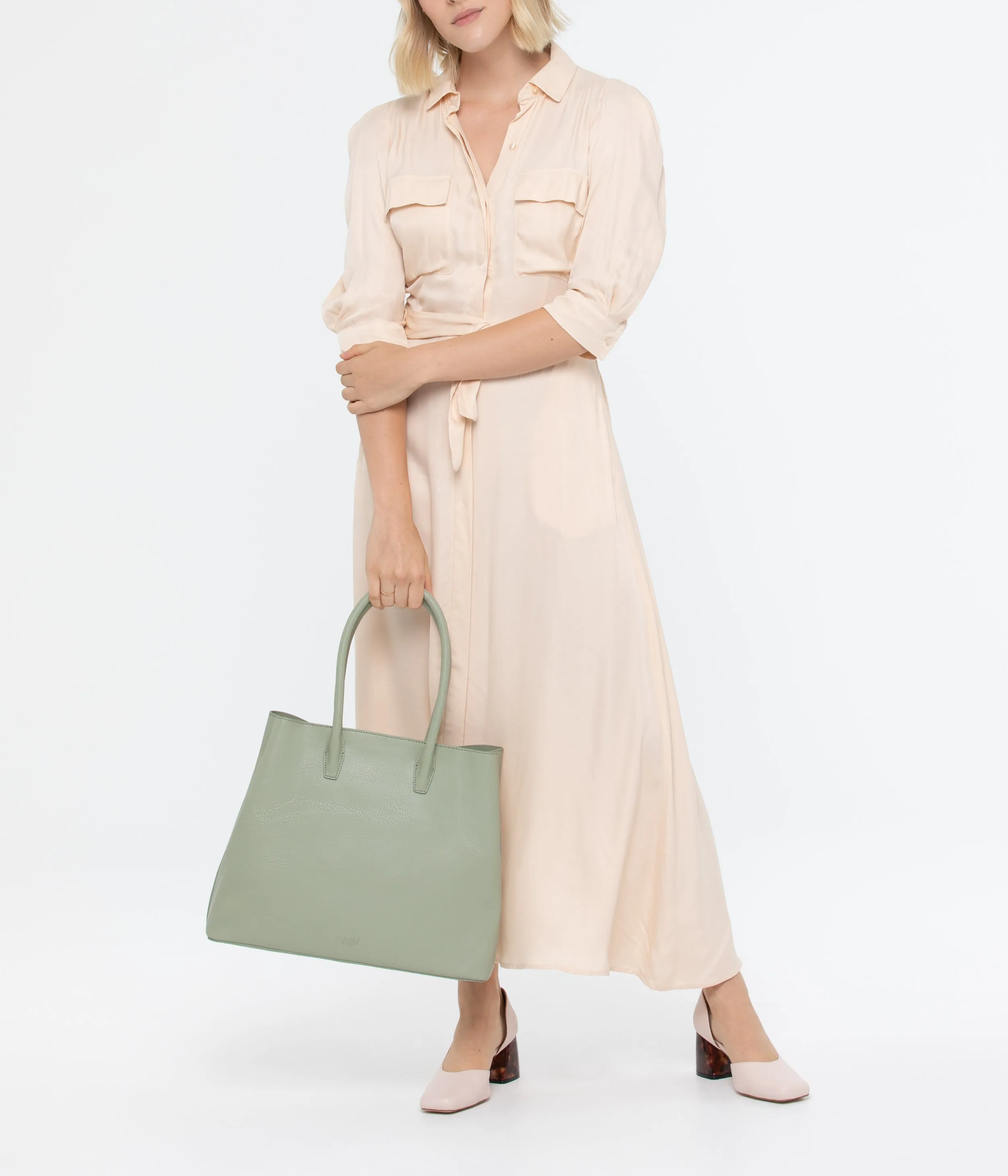 KRISTA Vegan Satchel - Dwell