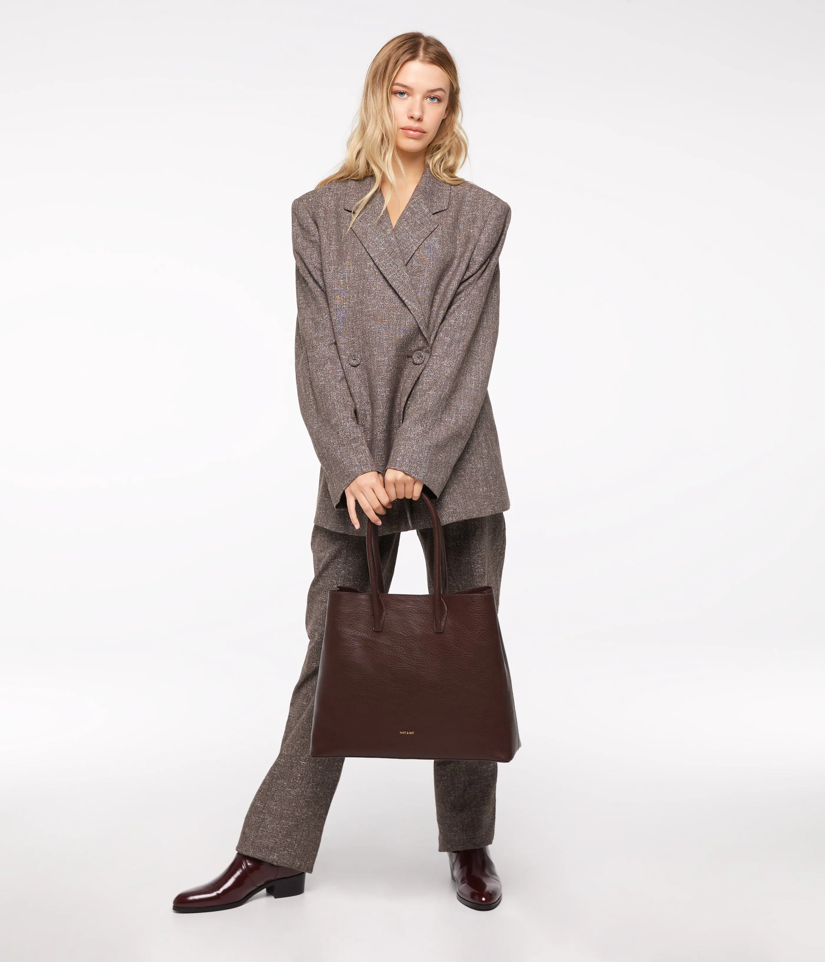 KRISTA Vegan Satchel - Dwell