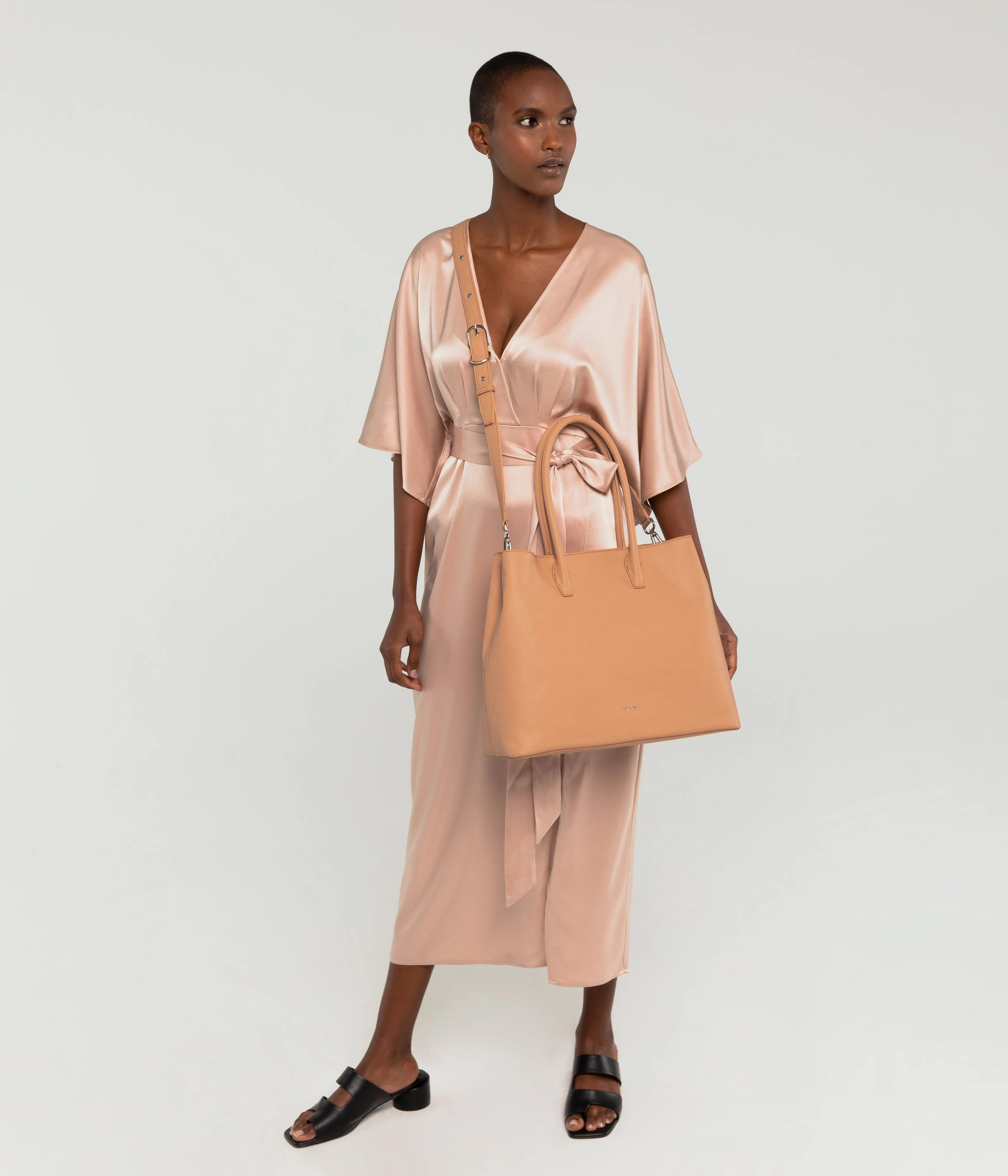 KRISTA Vegan Satchel - Purity