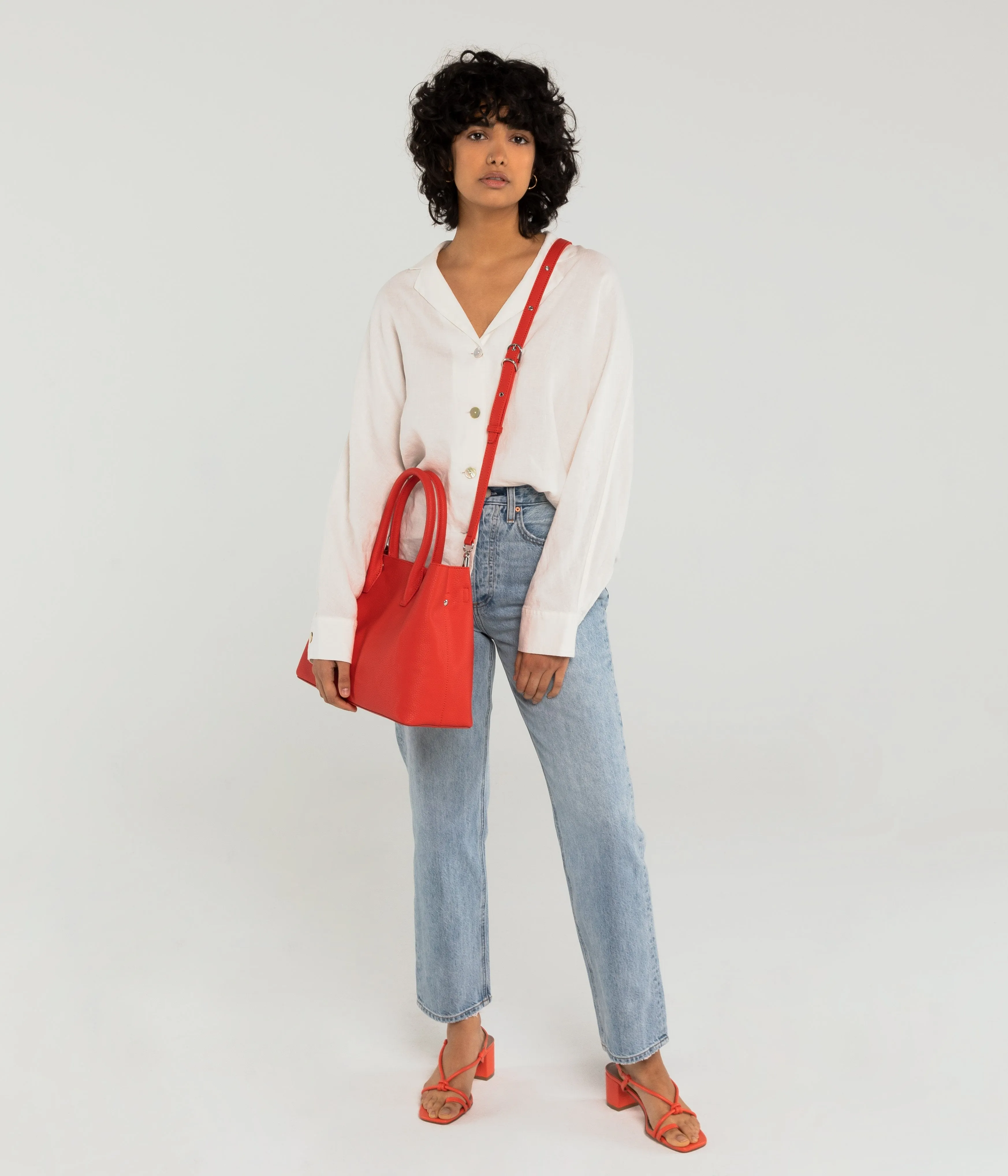 KRISTASM Small Vegan Satchel - Purity