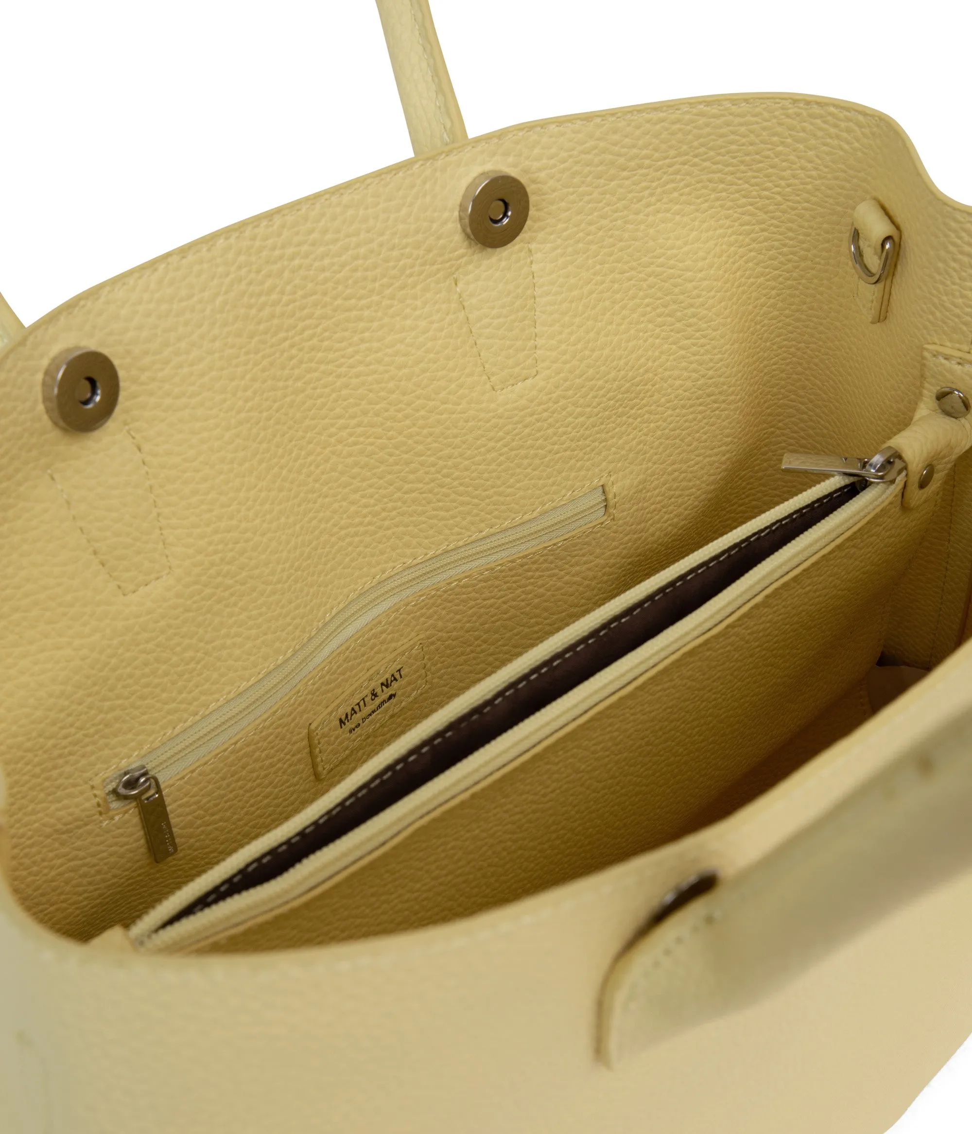 KRISTASM Small Vegan Satchel - Purity