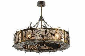Lady Slipper Eight Light Chandelier Fandeliers FANS on sale now