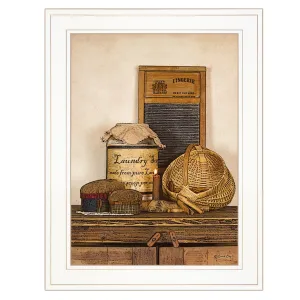 Laundry Soap 1 White Framed Print Bathroom Wall Art Cheap Wall Mirrors & Decor