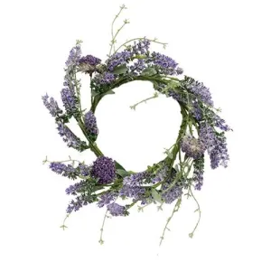Lavender Herb Candle Ring Decorative Accessories home deals