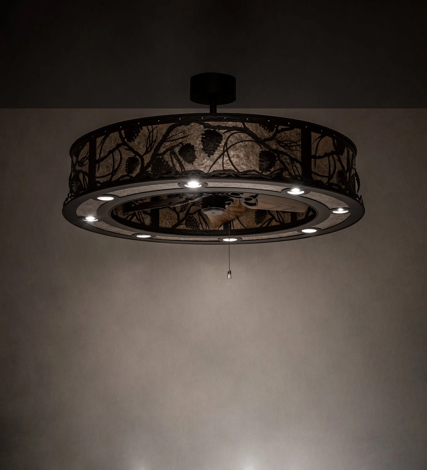 LED Chandel-Air Fandeliers at discount prices