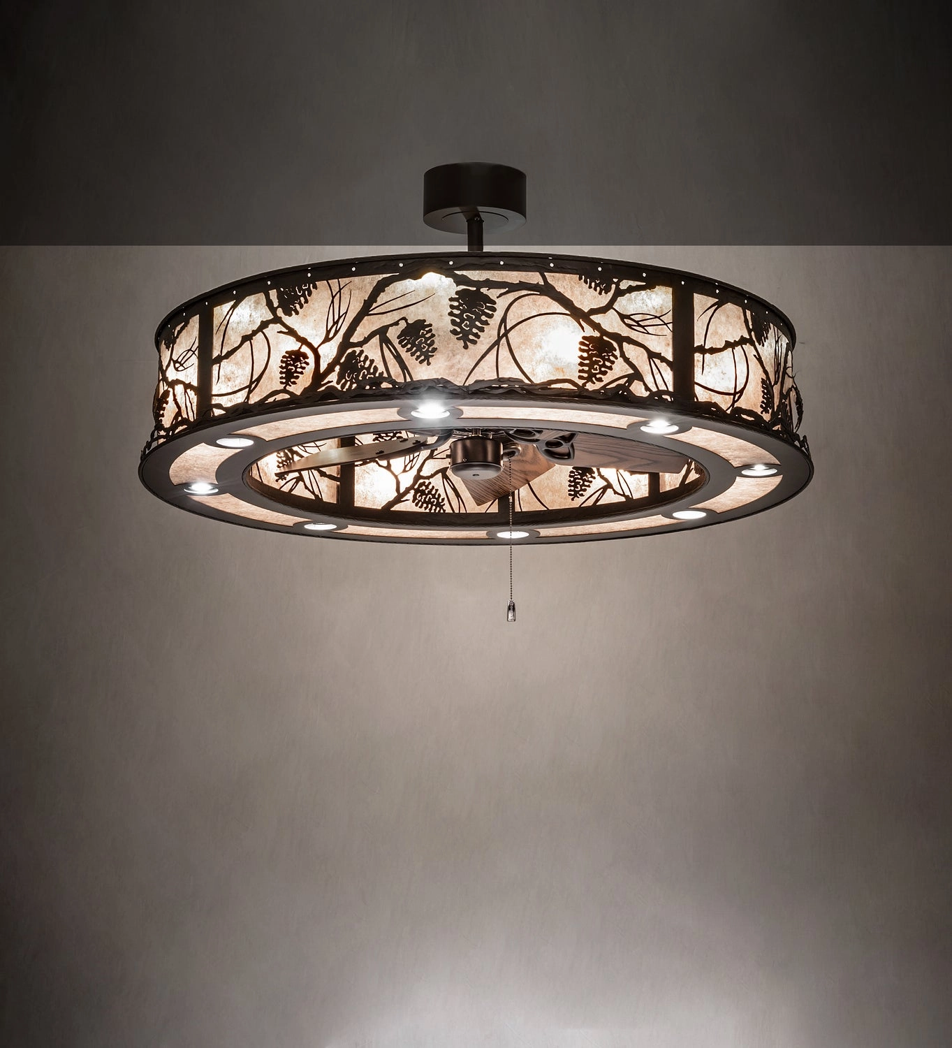 LED Chandel-Air Fandeliers at discount prices