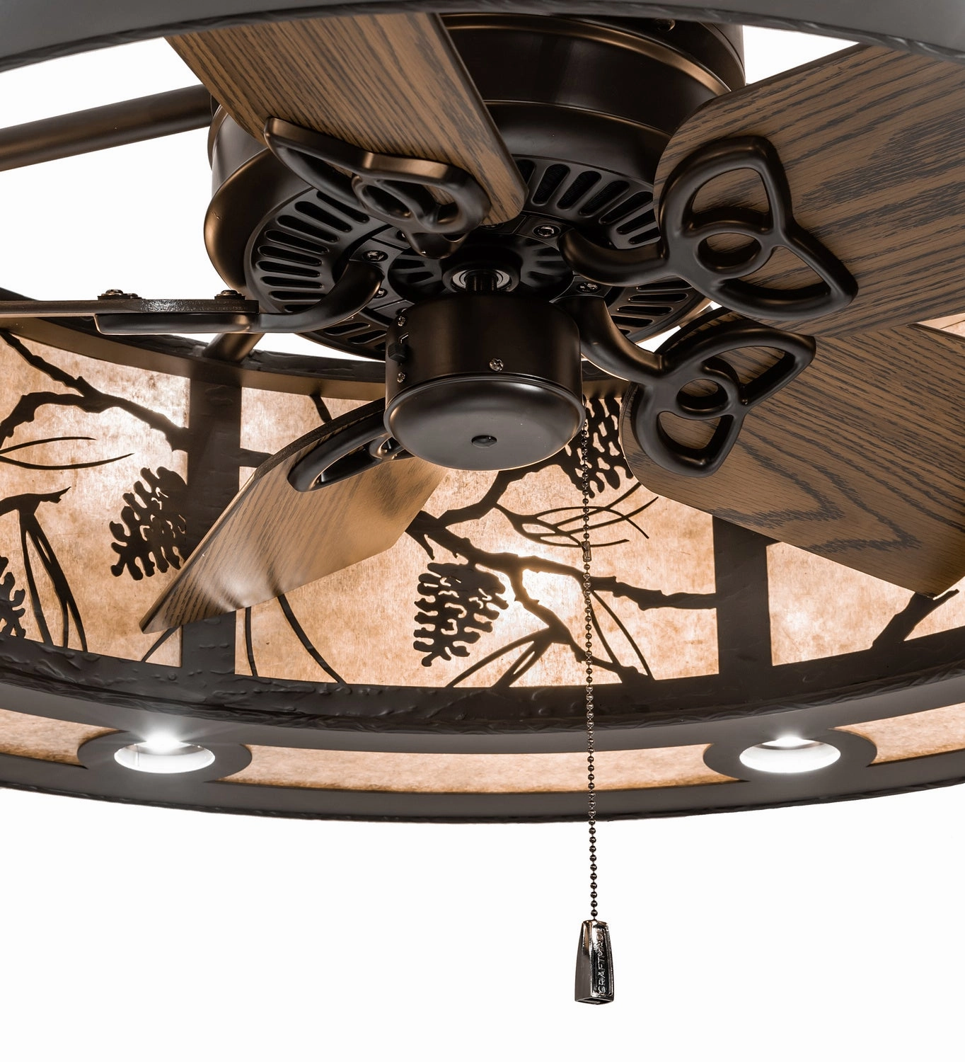 LED Chandel-Air Fandeliers at discount prices
