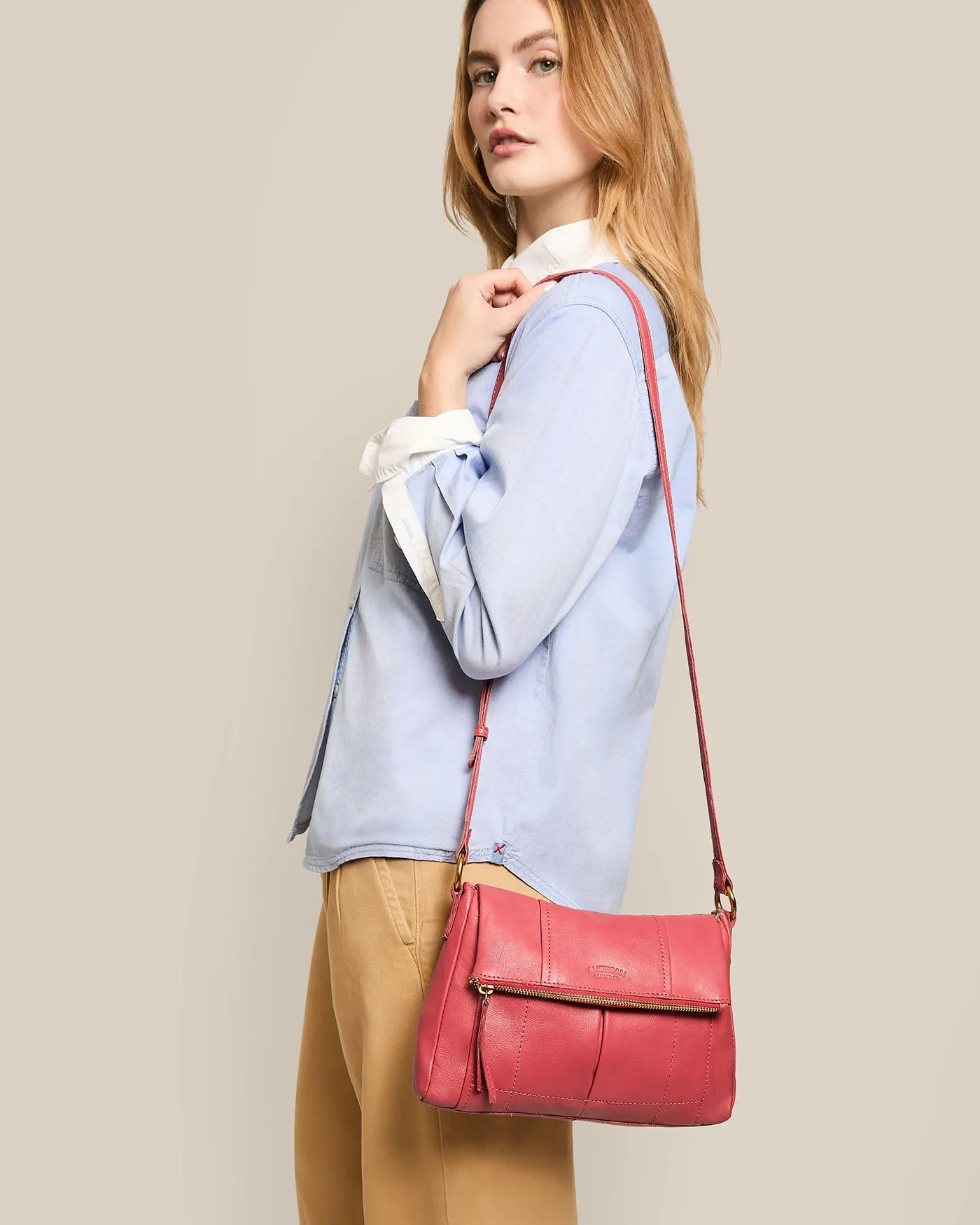 Lee Double Entry Crossbody