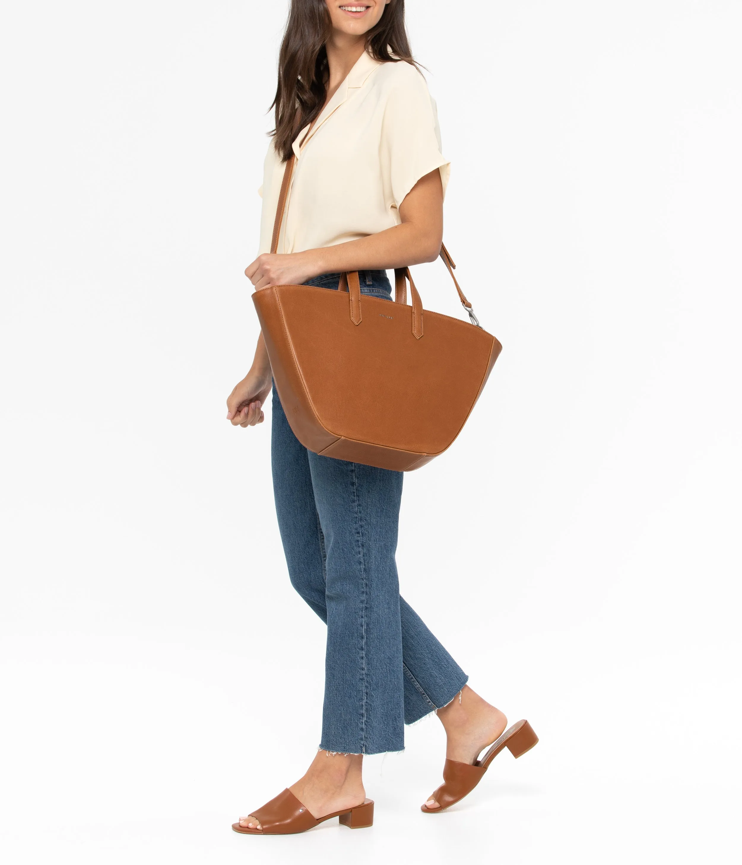 LEEF Large Vegan Tote Bag - Vintage