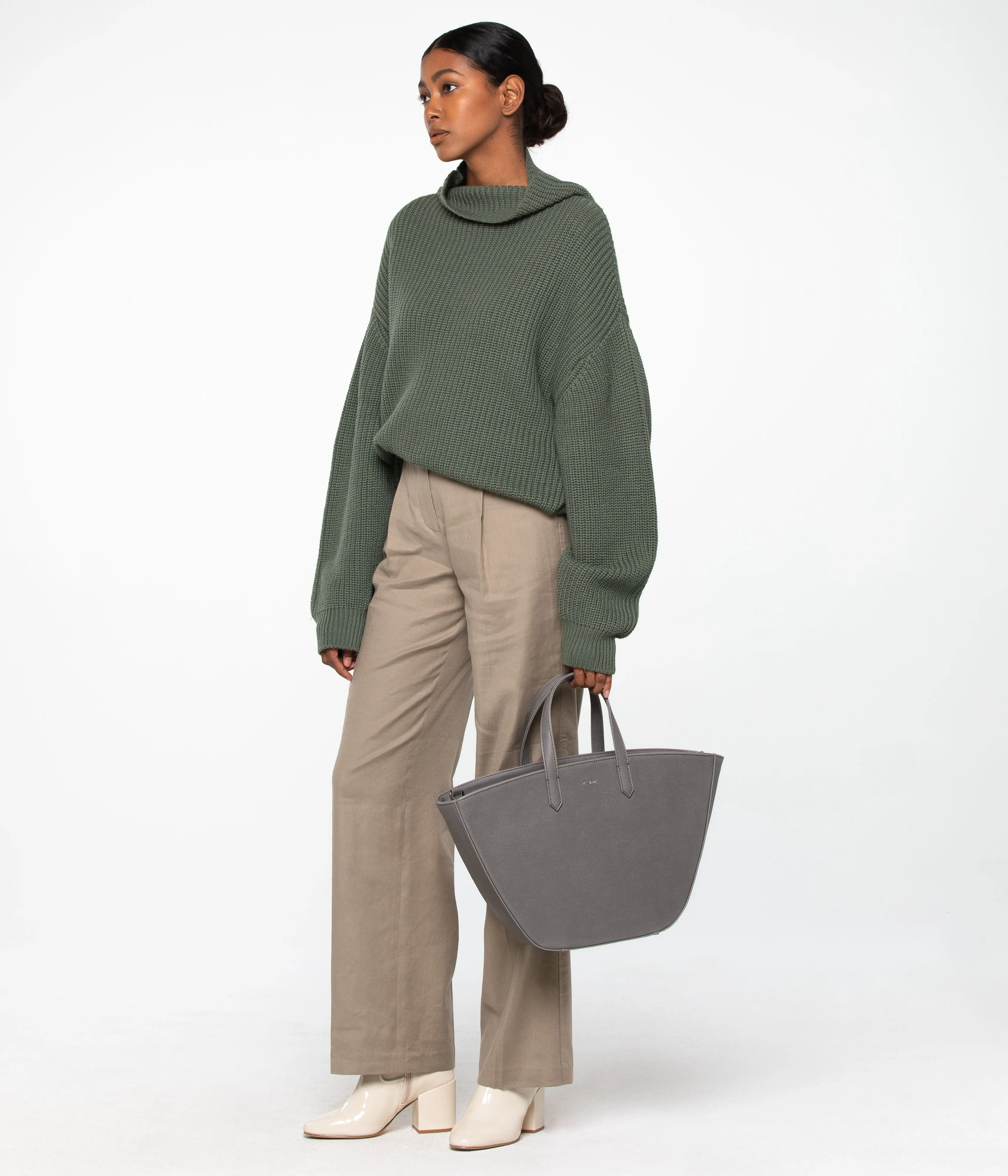 LEEF Large Vegan Tote Bag - Vintage