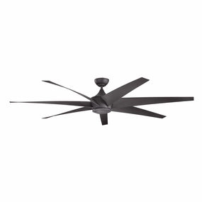 Lehr 80"Ceiling Fan Distressed Black Large Fans FANS best price