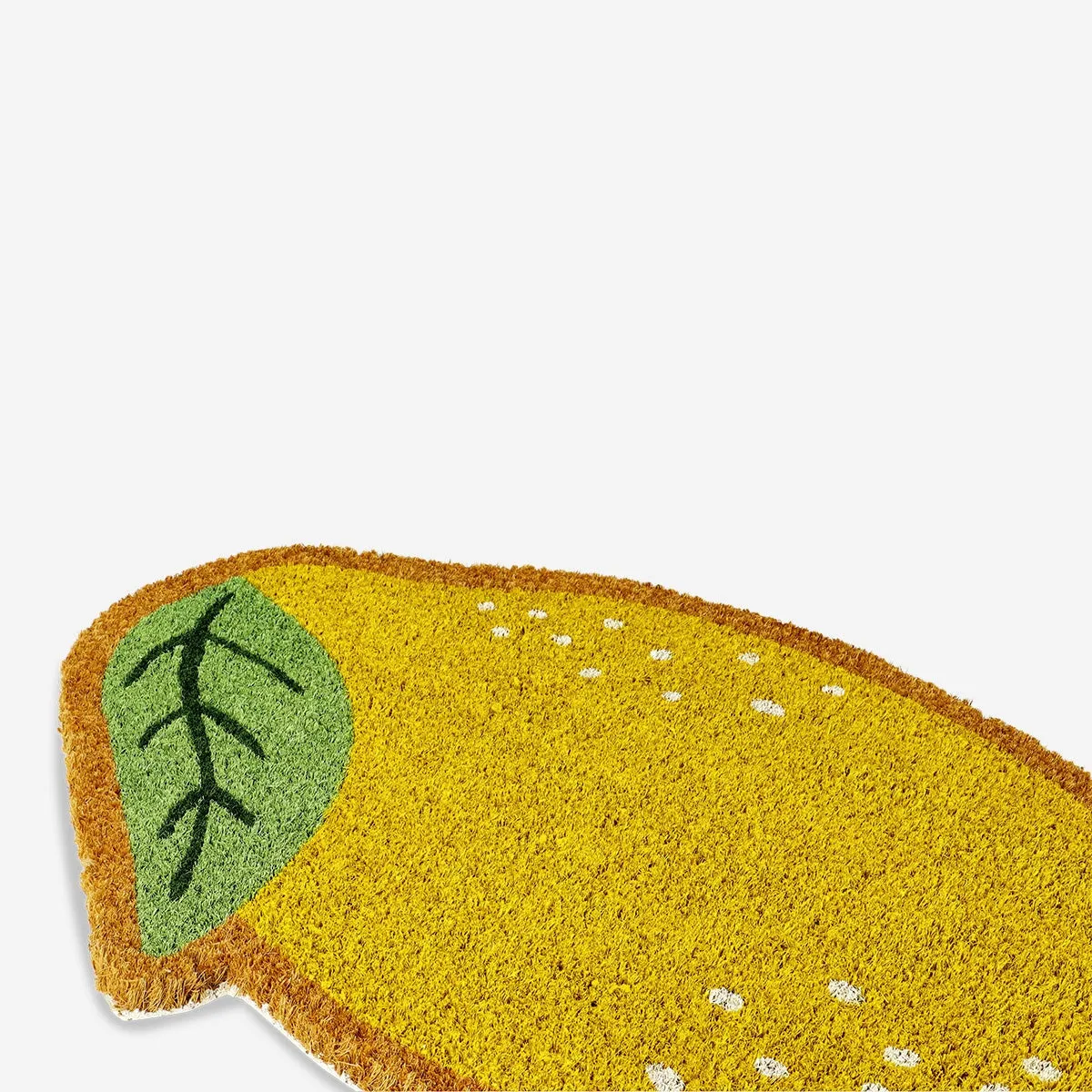 Lemon doormat