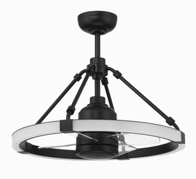Levy 19"Ceiling Fan Flat Black Small Fans FANS hot deal