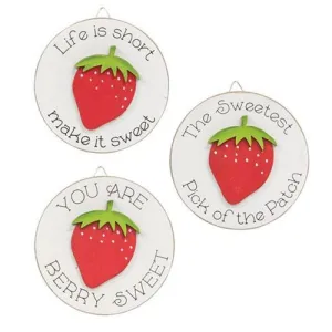Life is Short Mini Round Easel Sign 3 Asstd. Affordable Holiday Accessories