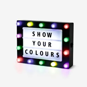 Light box. A5 Home Decor clearance sale