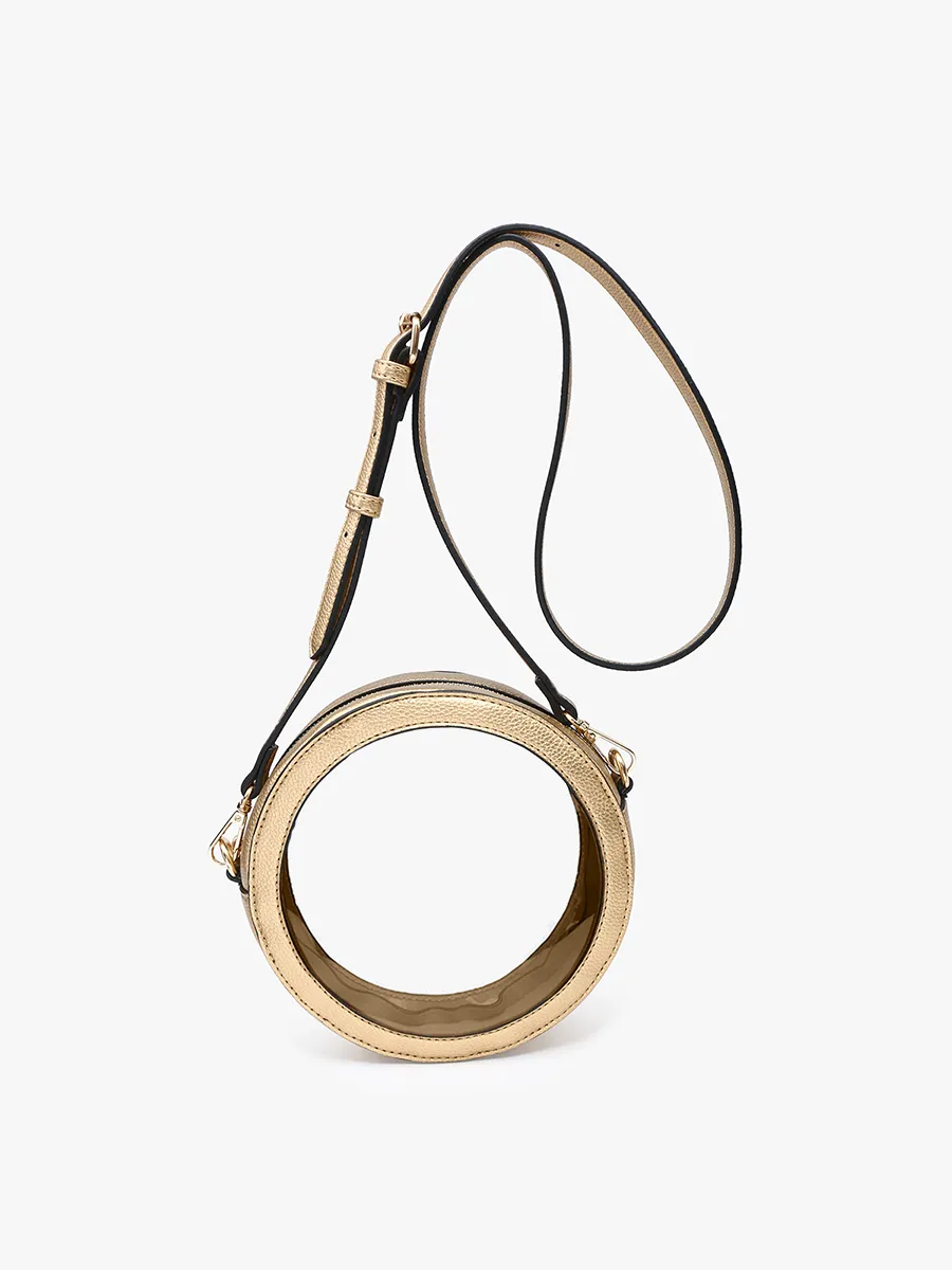 Lilibet Vegan Clear Circ Crossbody