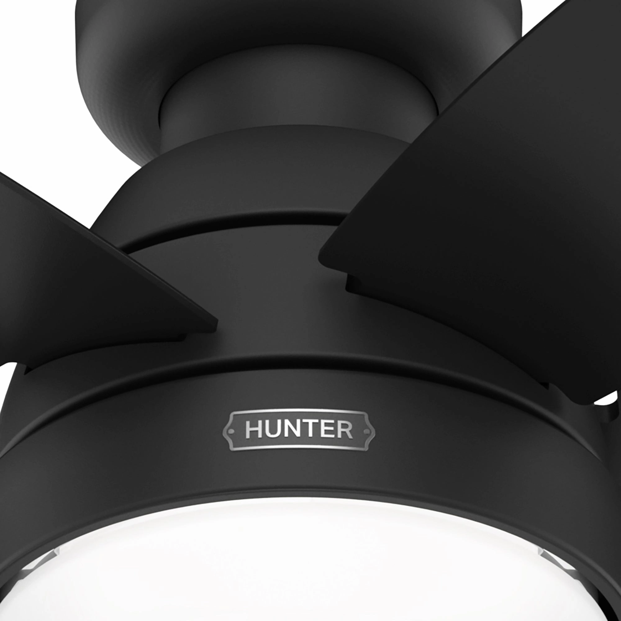 Lilliana 44"Ceiling Fan Matte Black Mini Ceiling Fans promo