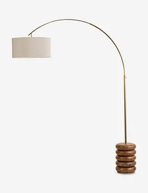 Linus Arc Floor Lamp Floor Lamps Lighting discount store