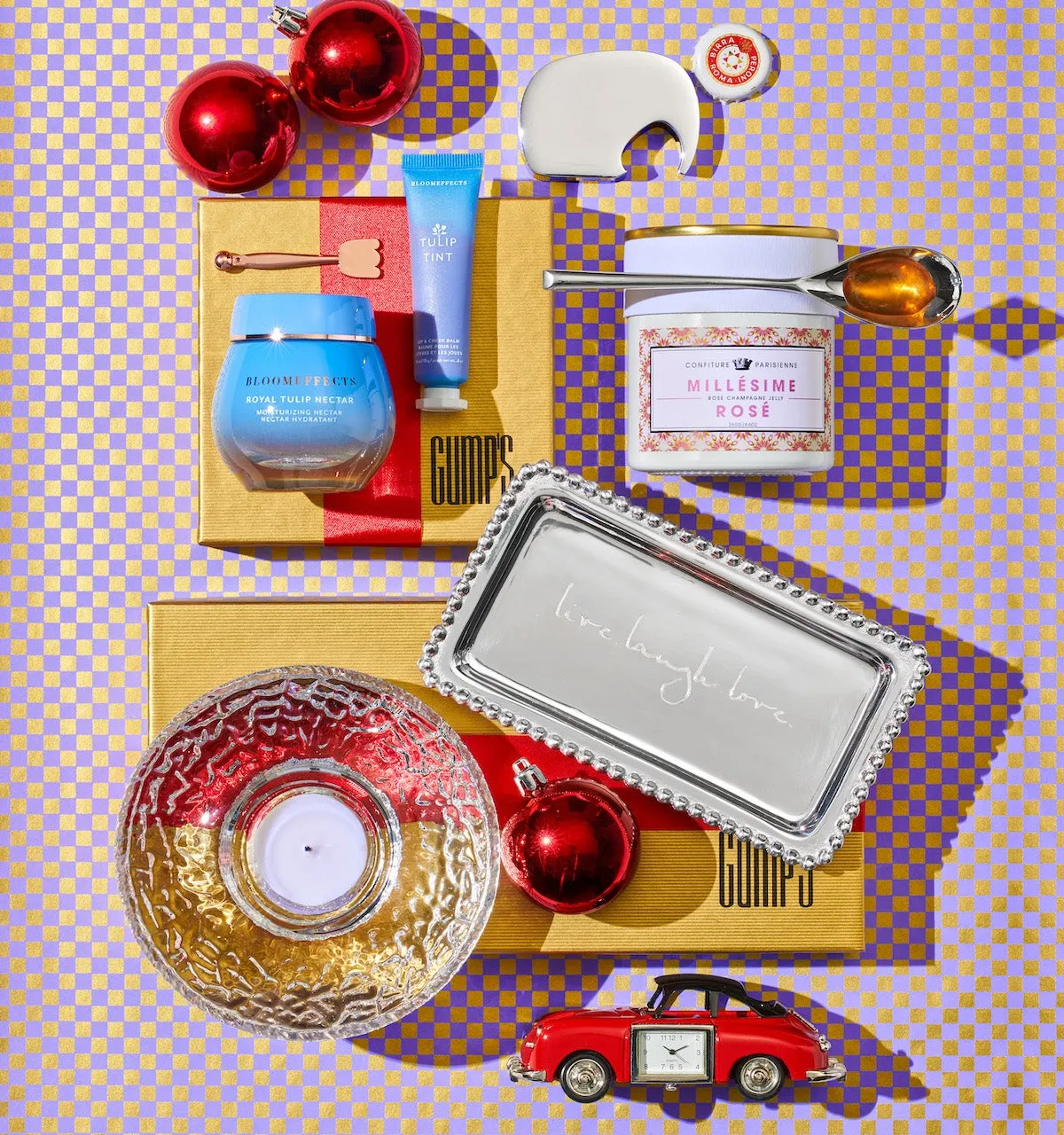 Live. Laugh. Love. Beaded Tray Trinket Trays & Boxes cheap
