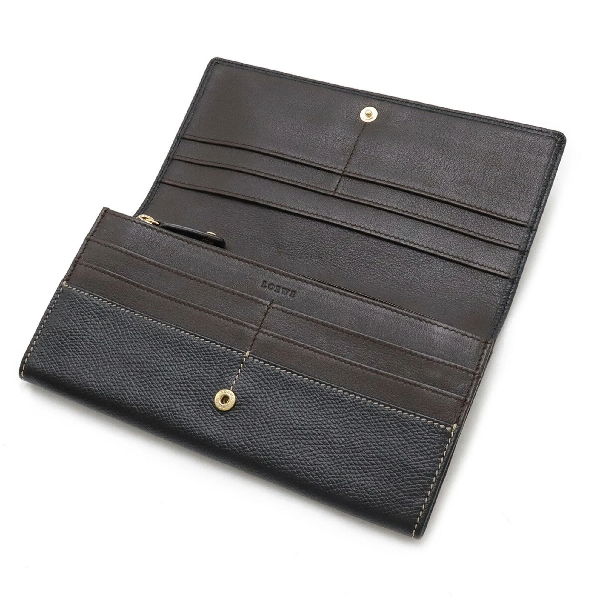 Loewe Leather Long Wallet (Bi-Fold) (Pre-Owned)