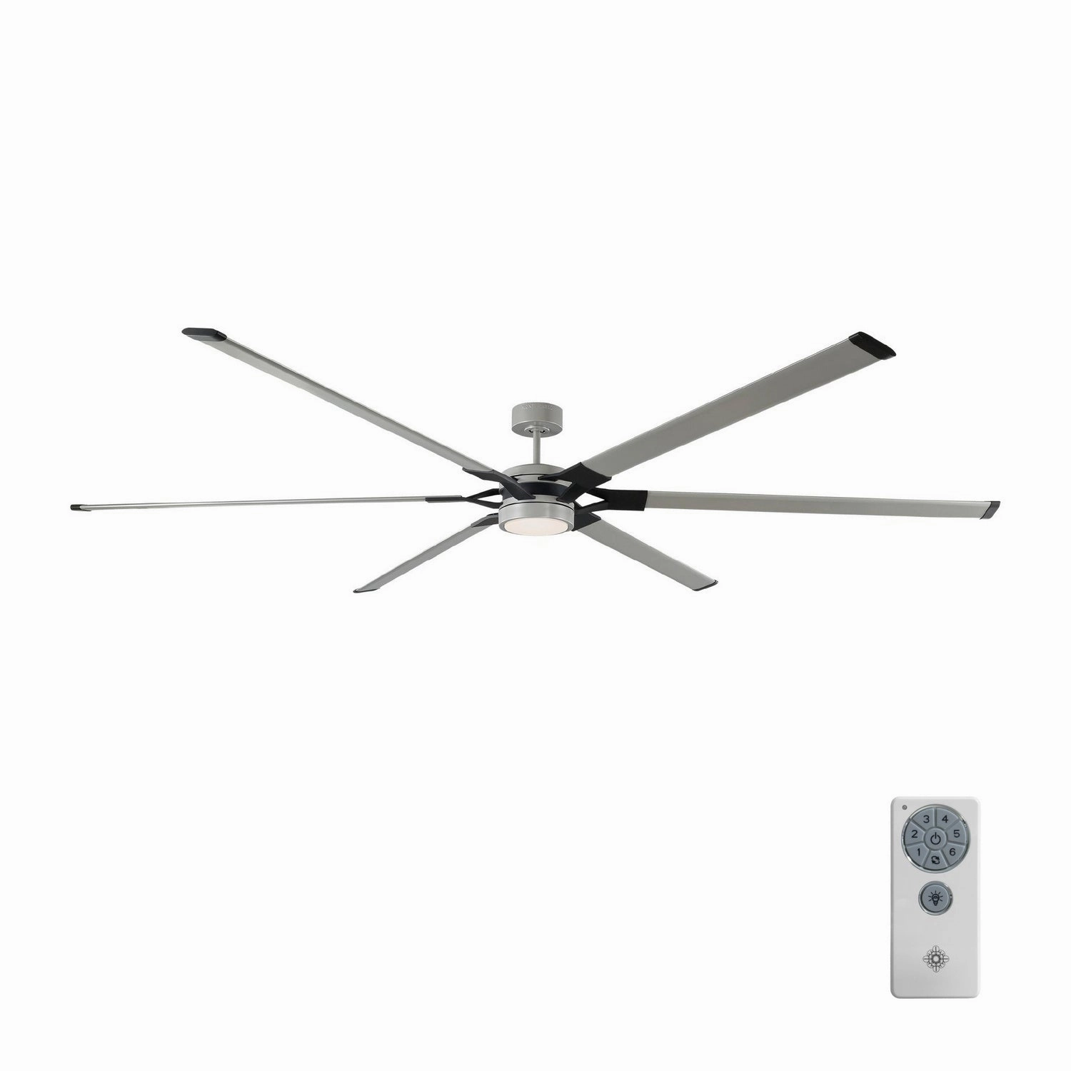 Loft 96"Ceiling Fan Painted Brushed Steel Large Ceiling Fans online store