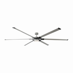 Loft 96"Ceiling Fan Painted Brushed Steel Large Fans FANS best price