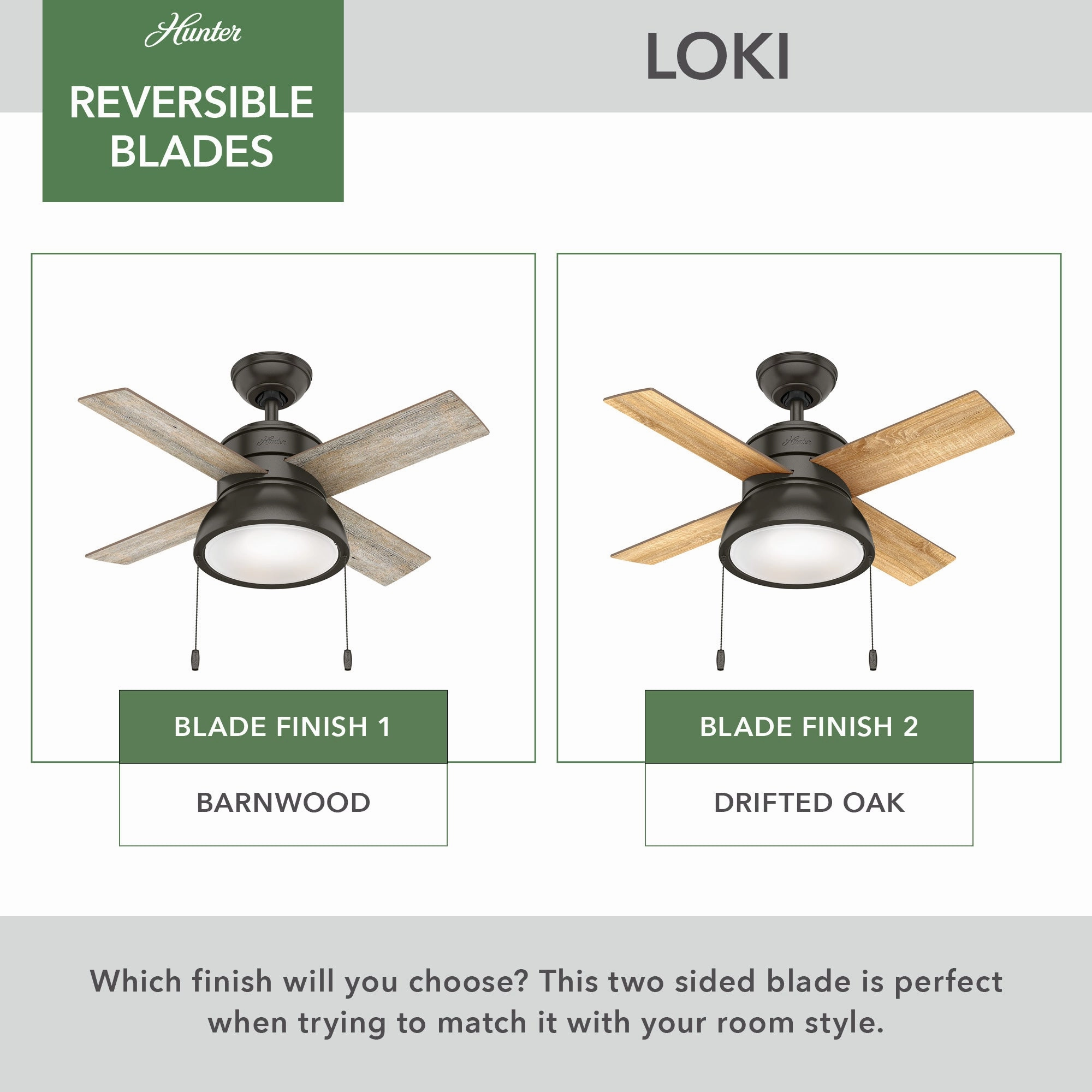 Loki 36"Ceiling Fan Noble Bronze Small Room Fans sale