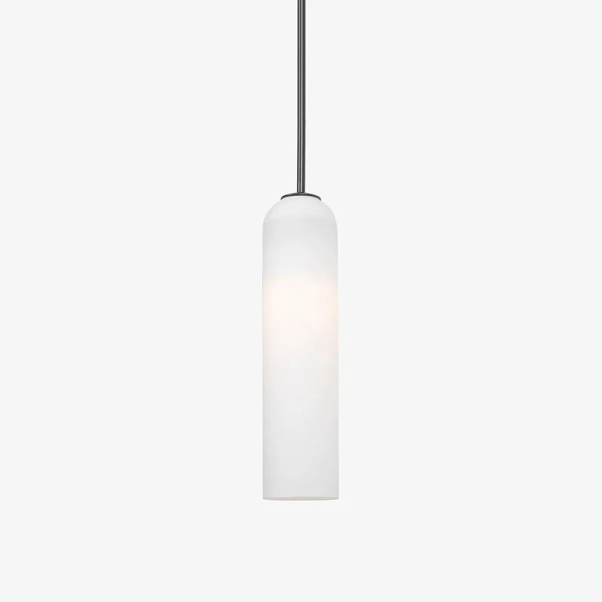 Long Tube Glass Pendant Light