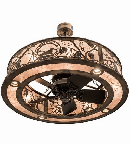 Loon 16 Light Chandel-Air Fandeliers at discount prices