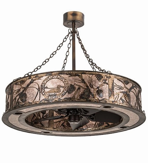 Loon 16 Light Chandel-Air Fandeliers at discount prices