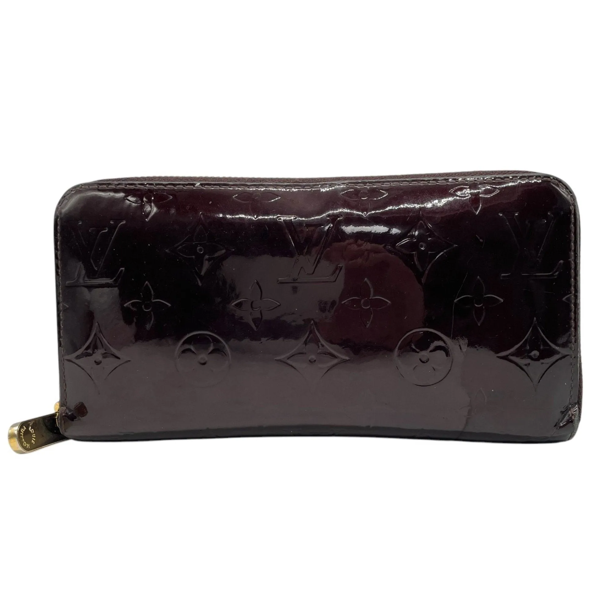 Louis Vuitton Amarante Monogram Vernis Long Wallet (Bi-Fold) (Pre-Owned)