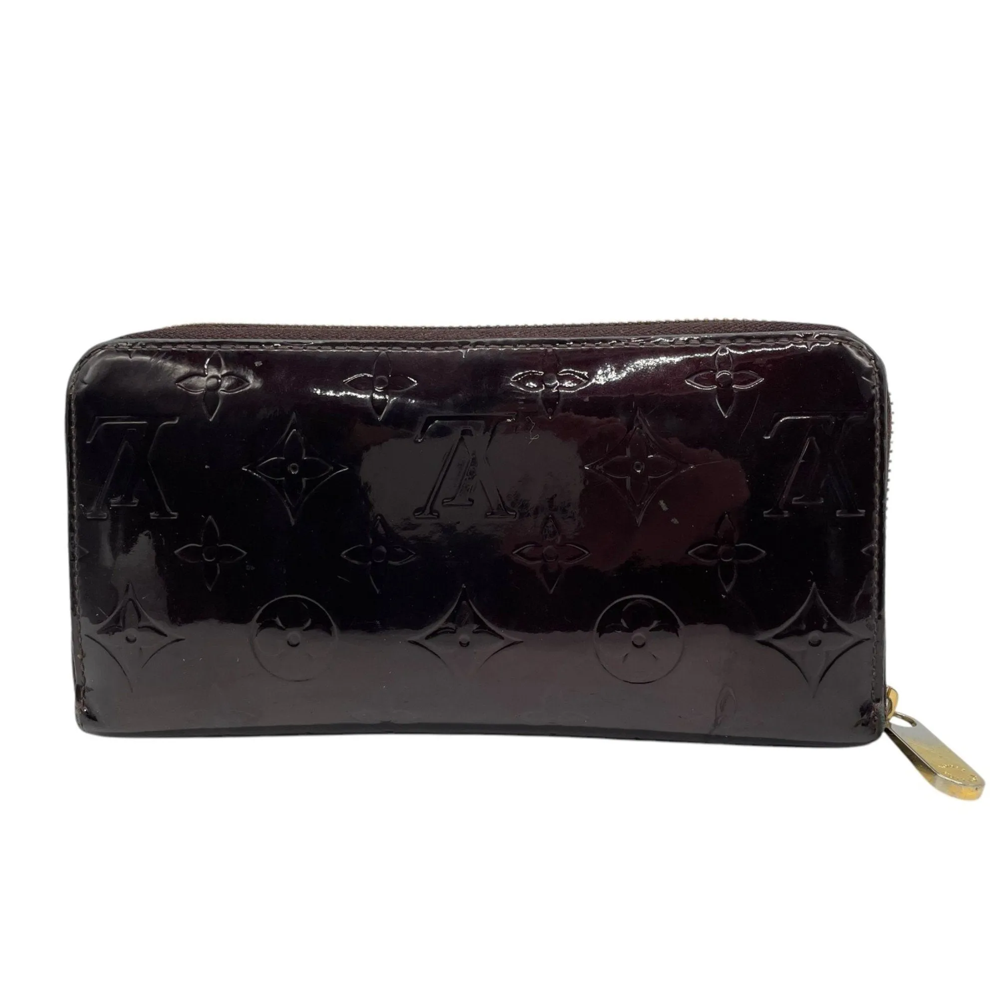 Louis Vuitton Amarante Monogram Vernis Long Wallet (Bi-Fold) (Pre-Owned)
